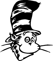 Cat in the hat - face
